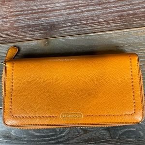 Coach zip wallet